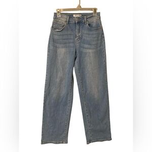 WAX JEAN Collection Blue Jeans Women’s 5/27 Straight Leg Pockets Stretch Comfy